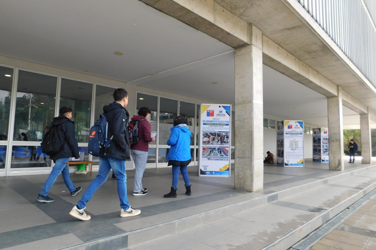 UdeC invita a participar en Plan de Mejoramiento de Plaza Perú