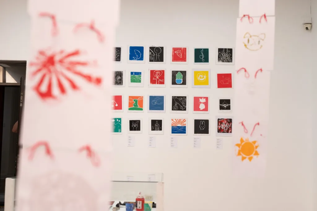 Muestra de educación artística interdisciplinaria