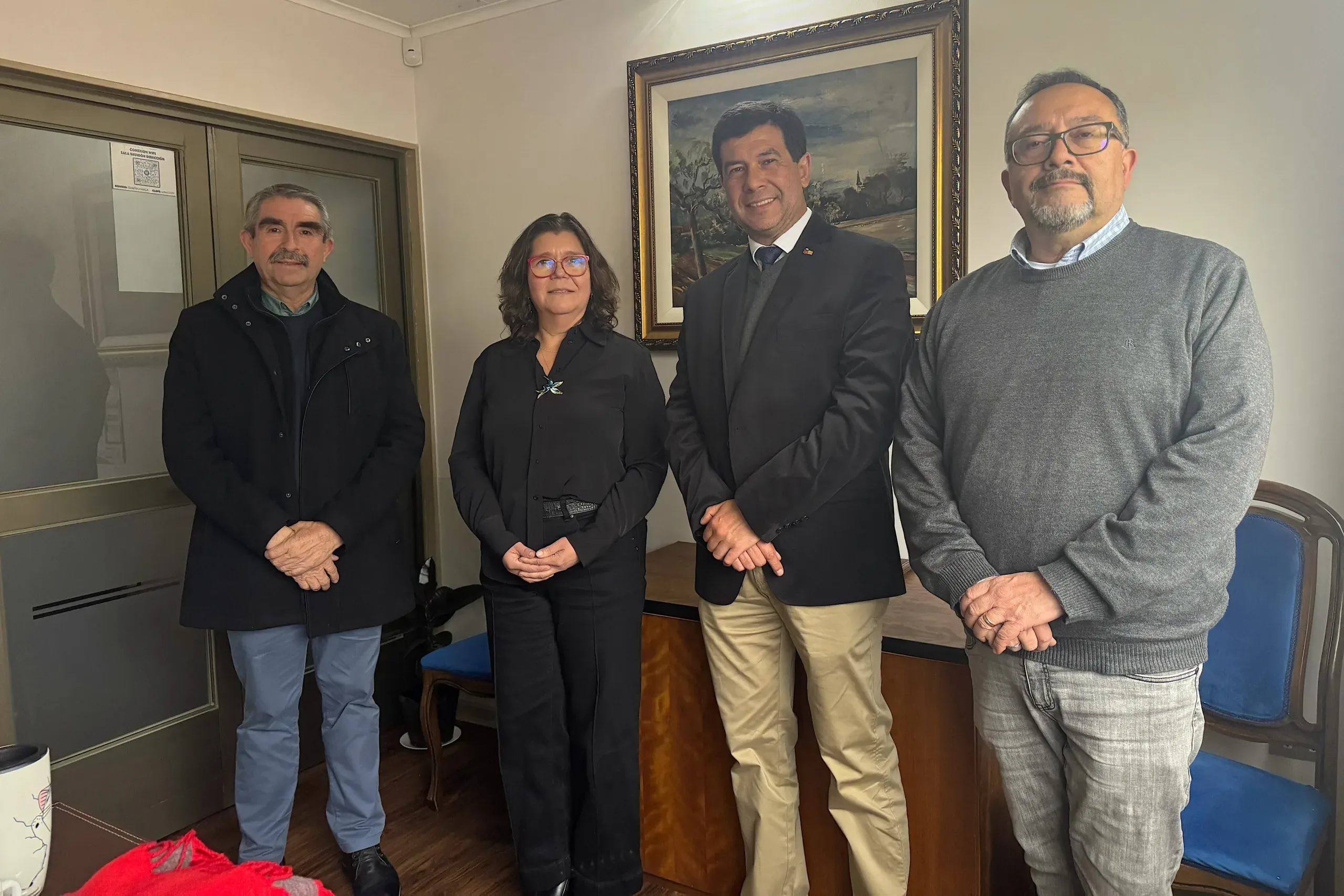 Autoridades del Campus Los Ángeles realizan reunión de traspaso institucional