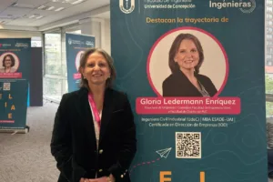 «Nunca pensé que iba a terminar trabajando en marketing»: el viaje de Gloria Ledermann, Alumni UdeC premiada por Mujeres Ingenieras