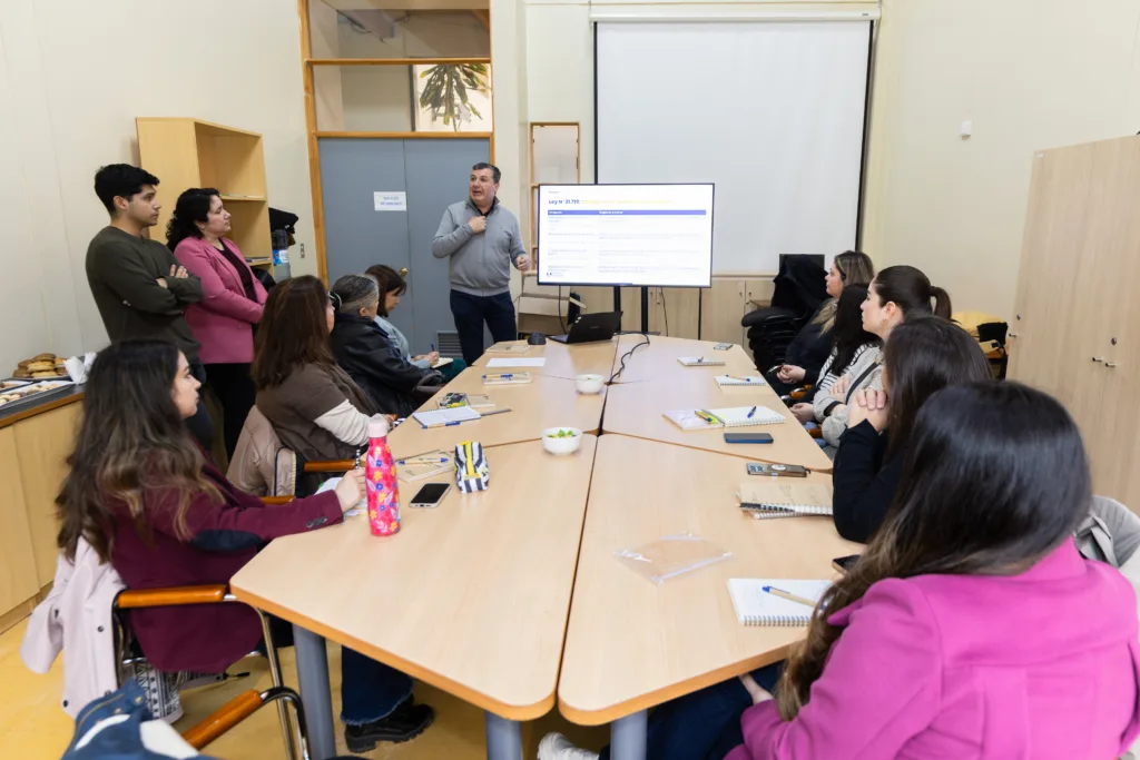 Equipos de inclusión universitaria se preparan para la implementación de nueva Ley de Datos
