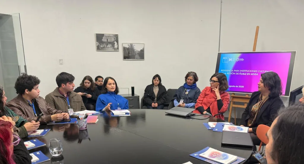Cecal UdeC articuló residencia de instituciones culturales de Ñuble en el Museo Nacional de Bellas Artes