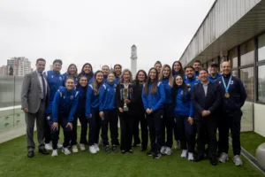 Las campeonas del Campanil celebraron su título nacional junto a la comunidad UdeC