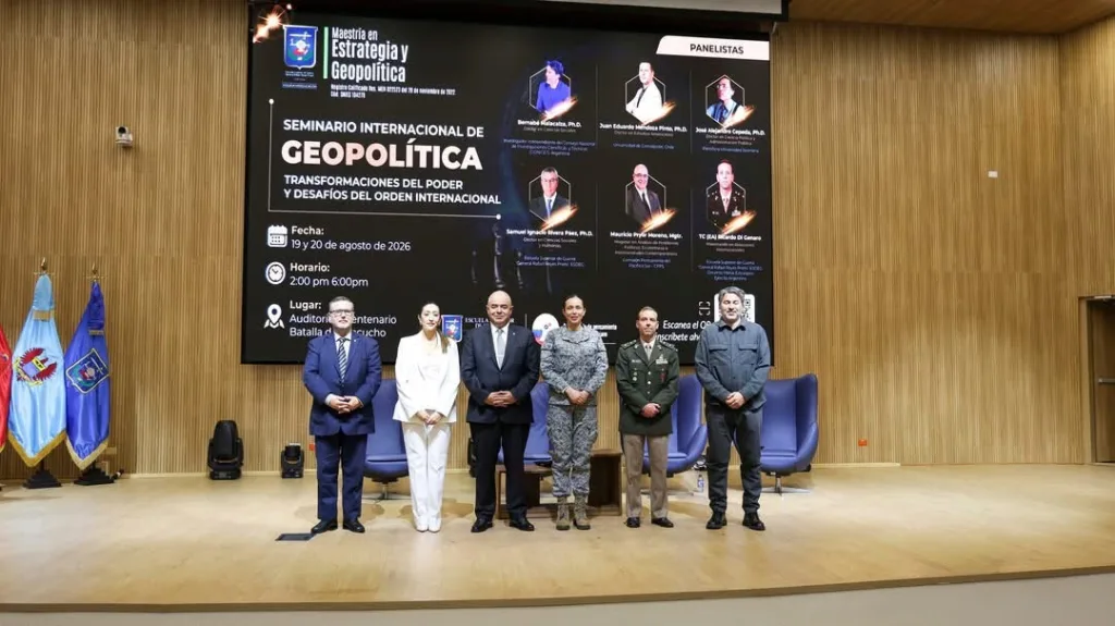 Programa Estudios Geopolíticos y Prospectiva Estratégica proyecta alianzas académicas en Colombia