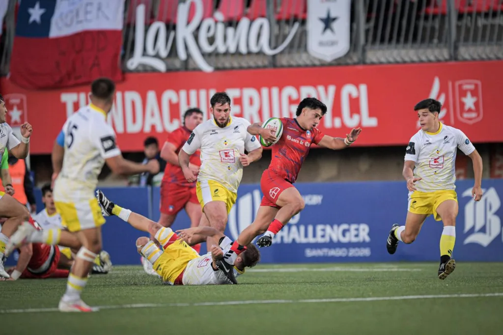 Claudio Roa, estudiante UdeC, disputará con Los Cóndores la final del World Rugby U20 Challenger