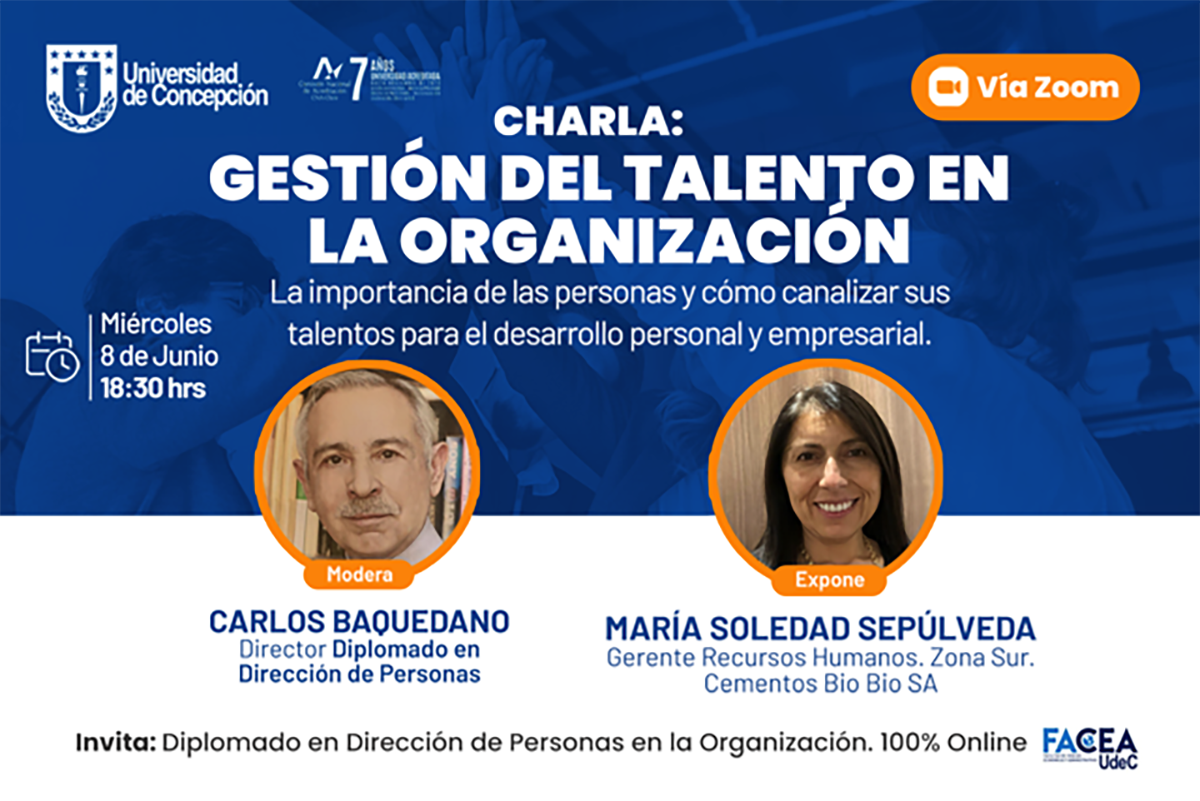 Diplomado En Dirección De Personas En La Organización Dictará Charla