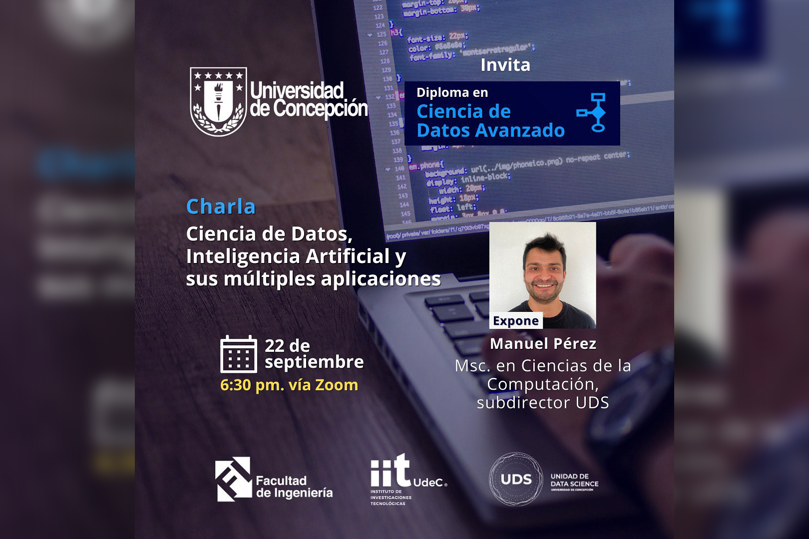 Charla de Diploma en Ciencia de Datos Avanzado abordará cómo la ...