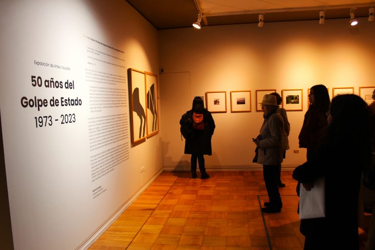 Casa del Arte UdeC inaugura exposición en conmemoración a los 50 años del golpe de Estado