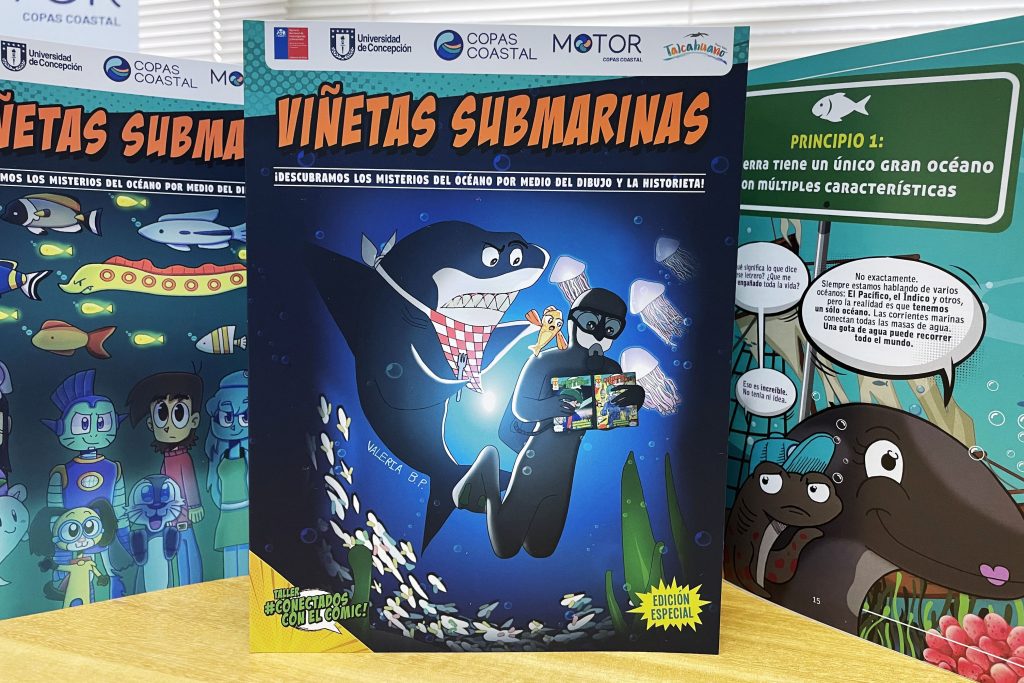 Copas Coastal publica libro de cómics realizado por niñas, niños y  adolescentes del Biobío - Noticias UdeC