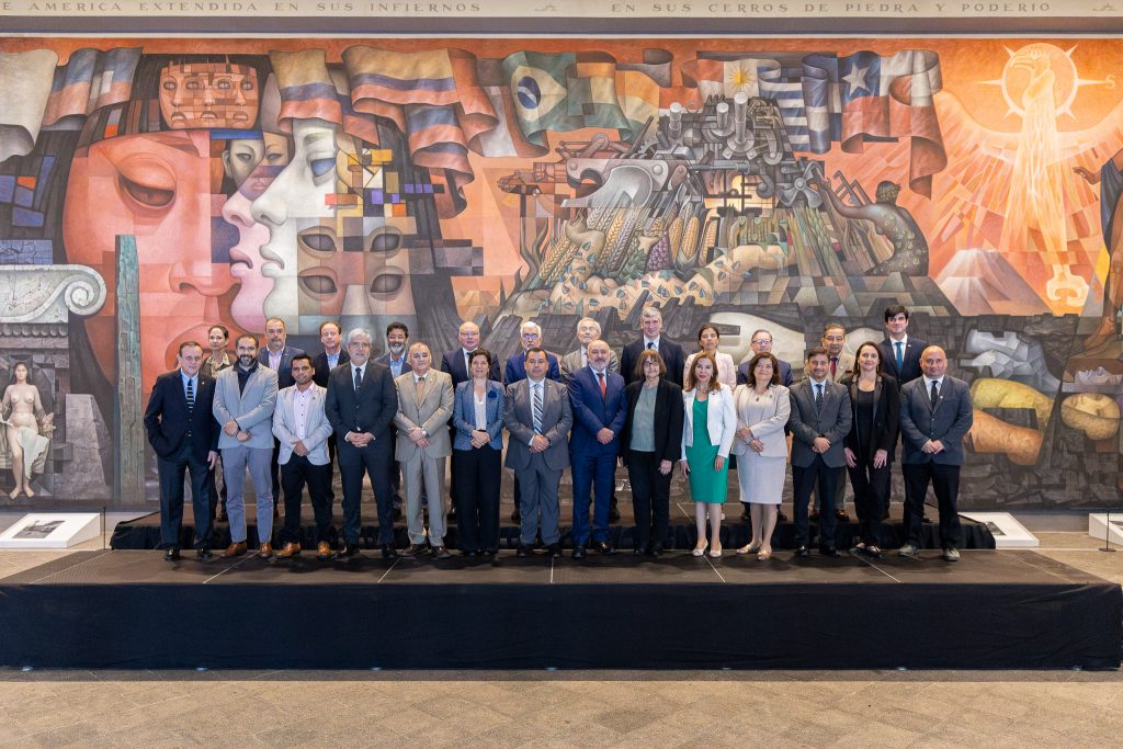 Universidad de Concepción recibe a Rectoras y Rectores del CRUCh y autoridades nacionales en la Casa del Arte