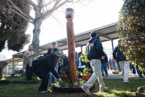 Comunidad del campus Los Ángeles celebró el We Tripantu con una activa participación universitaria