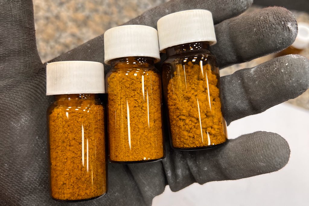 Concentrado de nanopartículas