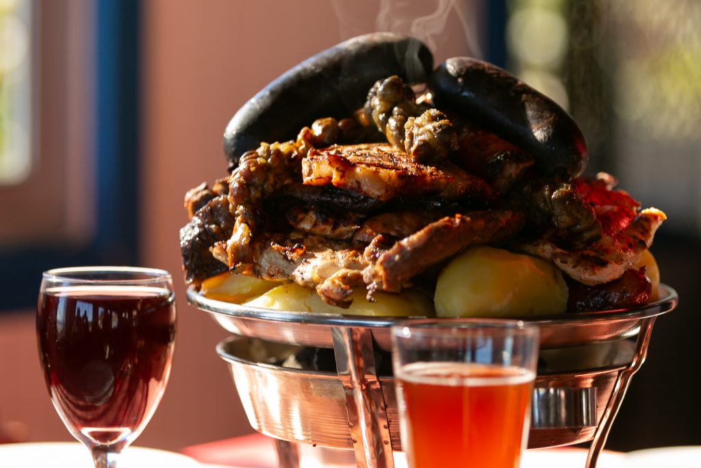 Carne, vinos inocuidad fiestas patrias