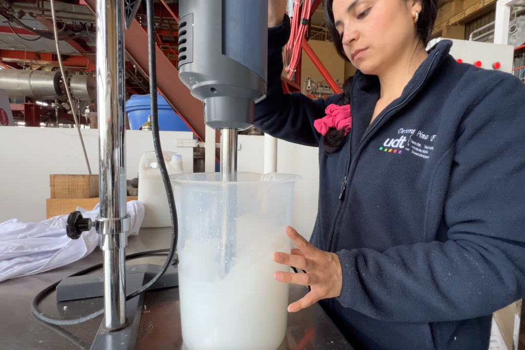 Preparación de pulpa.