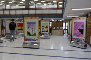 Exposición de obras de pacientes oncopediátricos