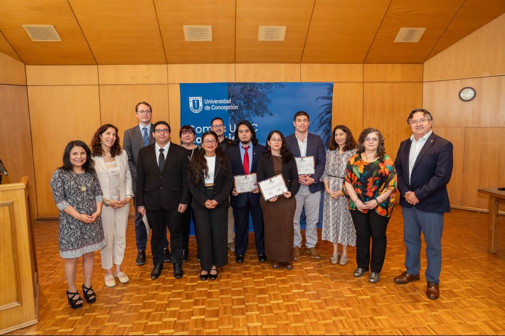 UdeC reconoce tesis doctorales de excelencia en el Concurso Tesis Doctoral 2025