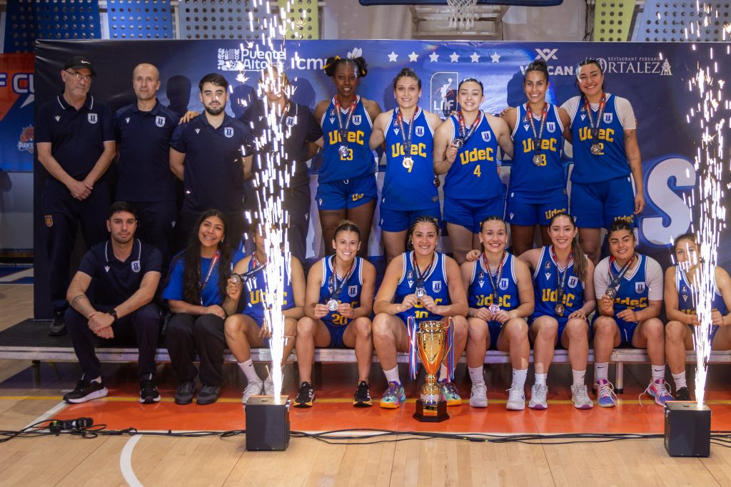 Básquet femenino UdeC alcanza el segundo lugar de Chile