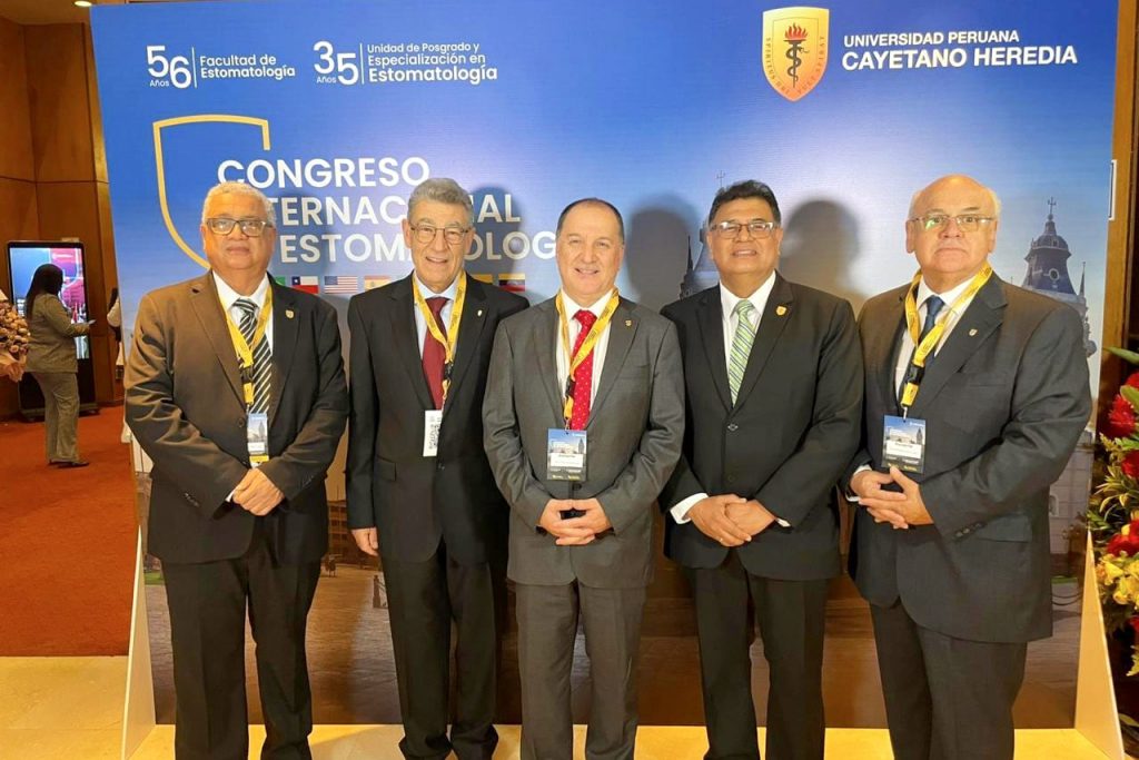 Autoridades de Odontología UdeC son nombrados Profesores Extraordinarios Visitantes de la UPCH