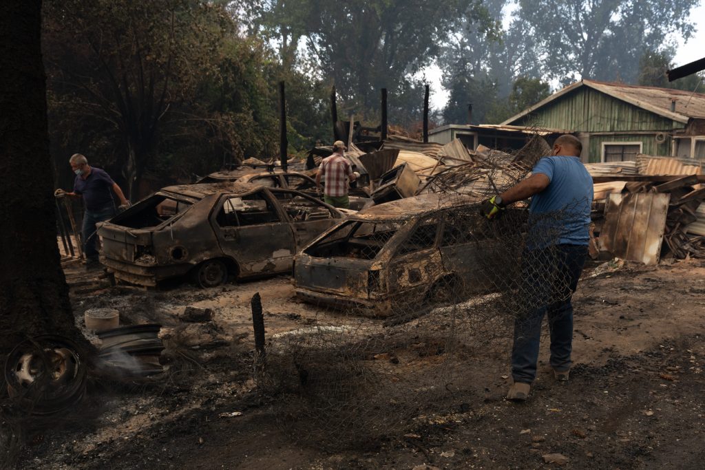 Incendios forestales.