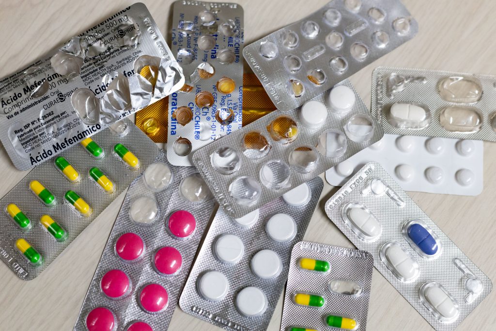 Blísteres farmacéuticos. 